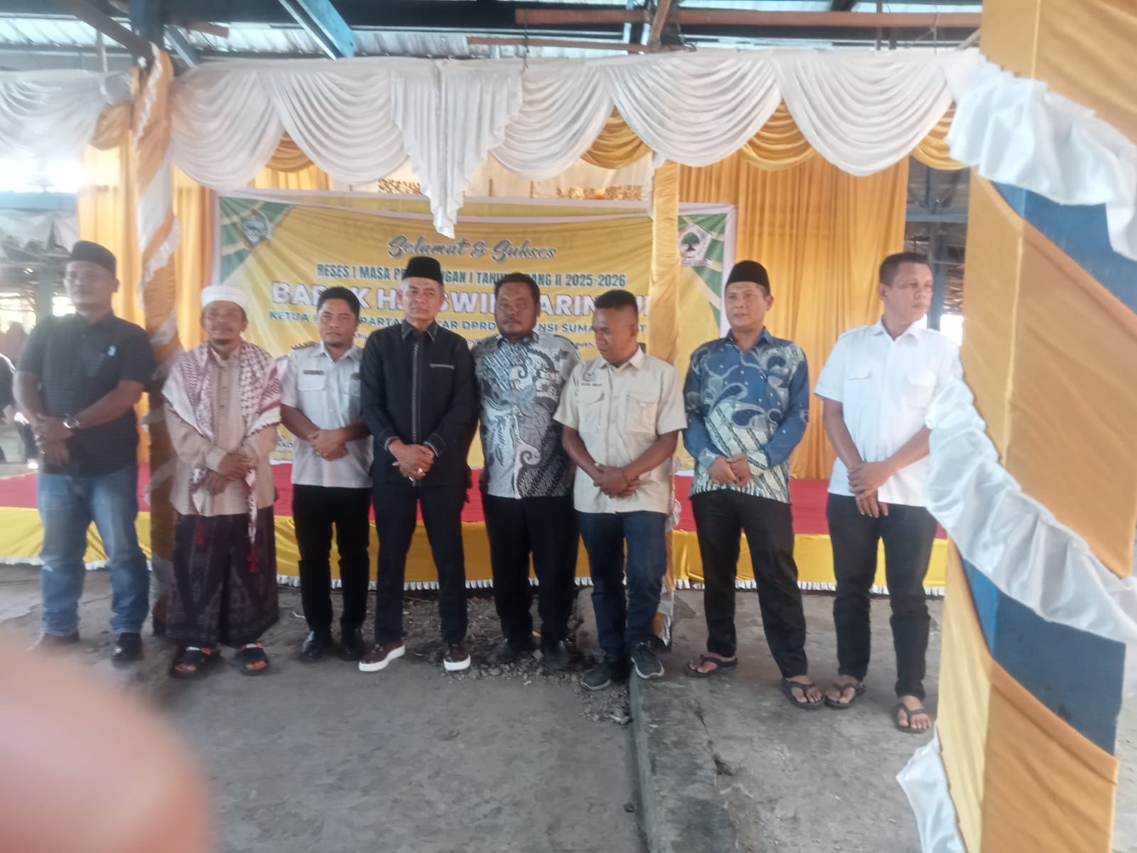H. Aswin Parinduri. SH Laksanakan Reses I Masa Persidangan Tahun II Tahun 2025-2026,Jemput Aspirasi Masyarakat.