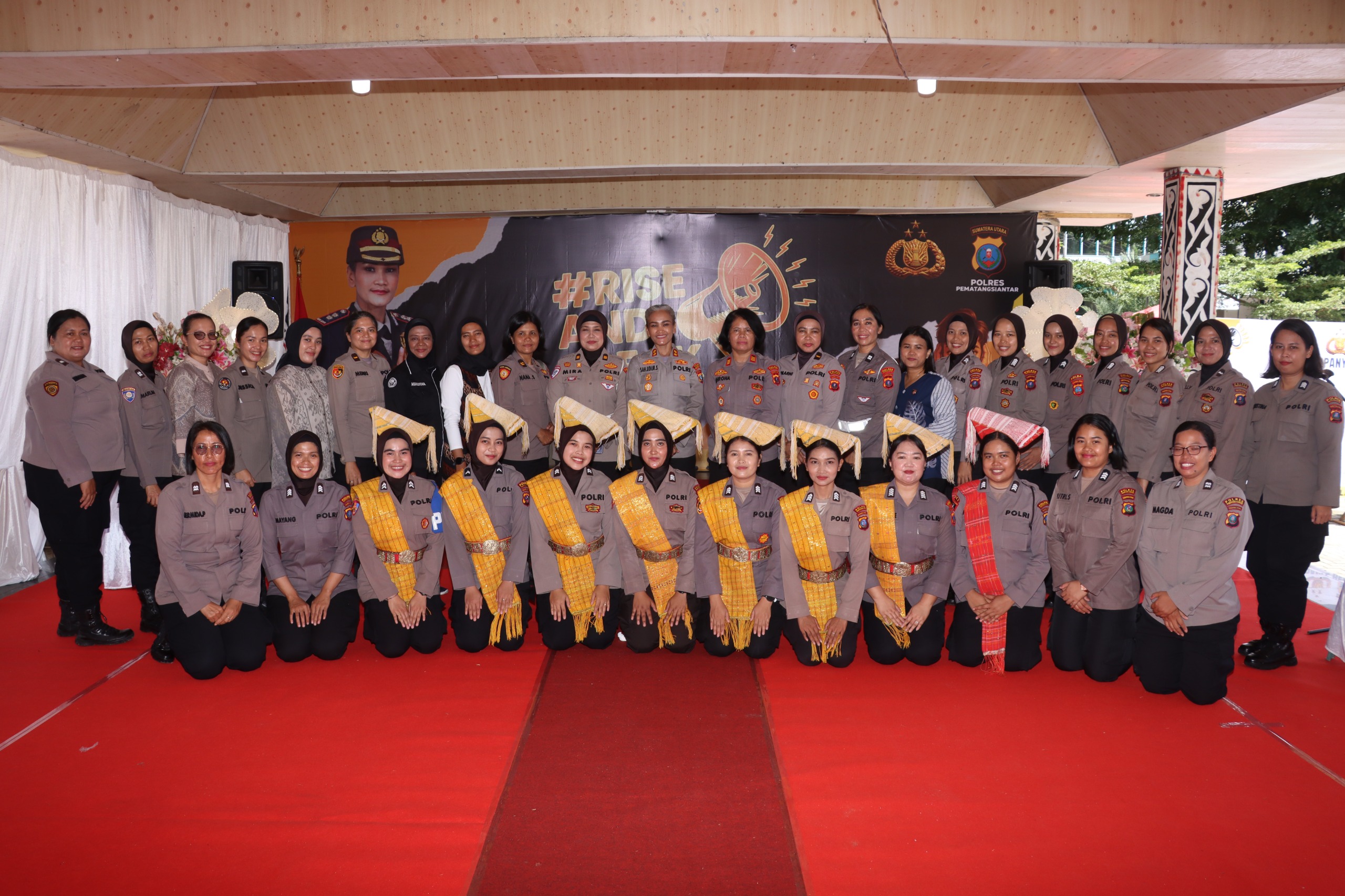 Polres Pematang Siantar Gelar Kampanye Serentak “Rise and Speak”,