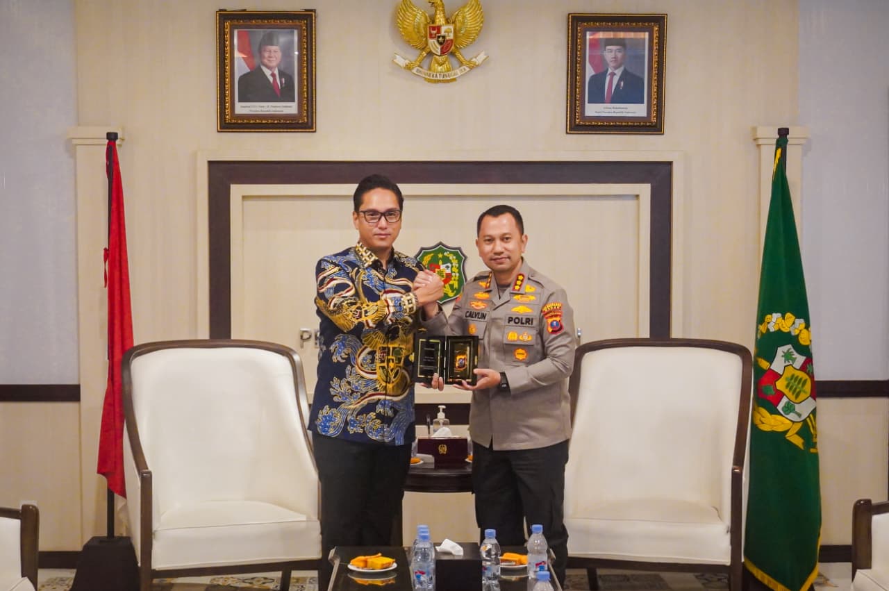 Rico Waas dan Kombes Calvjin Bersinergi Majukan Kota Medan Dan Sukseskan Program Presiden