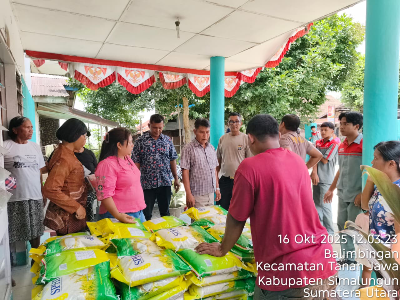 Polres Simalungun Salurkan 10 Ton Beras Murah Untuk Masyarakat, Harga Cuma Rp 58 Ribu Per 5 Kg
