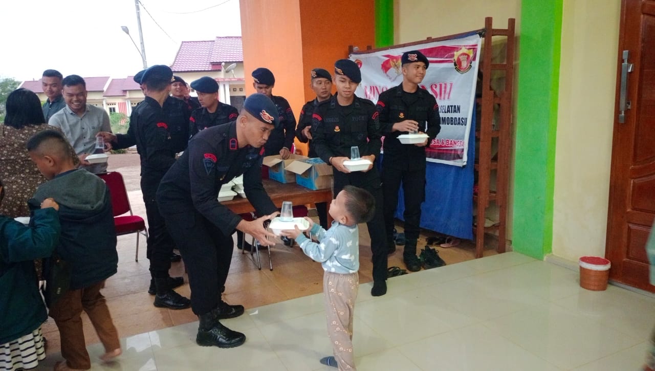 Satuan Brimob Polda Sumut Gelar “Minggu Kasih” Wujud Nyata Brimob Peduli, Hadir Dan Mengabdi Untuk Masyarakat