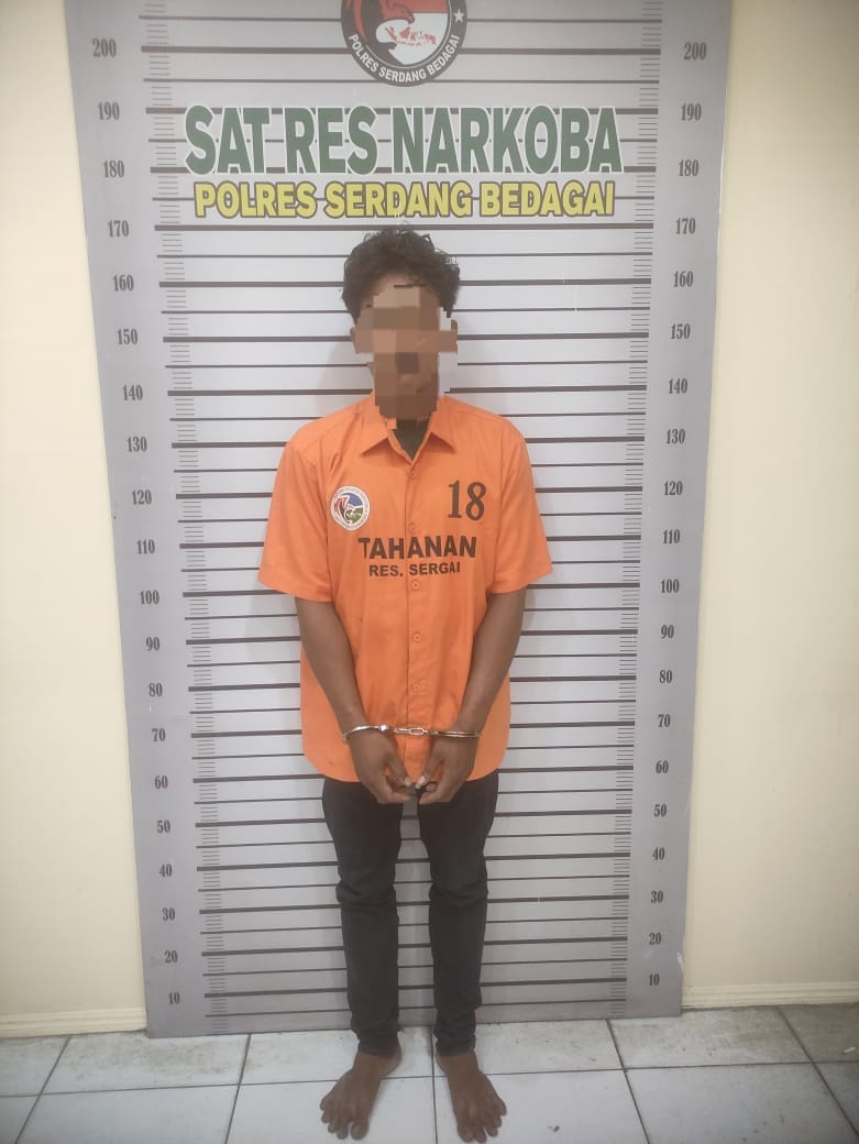 Sat Narkoba Polres Sergai Berhasil Ringkus Pelaku Pengedar Sabu