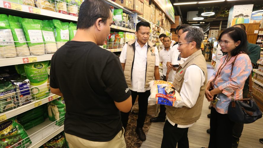 Tim Satgas Pangan Pusat Dan Polda Sumut Sidak Harga Beras Di Sejumlah Pasar Medan