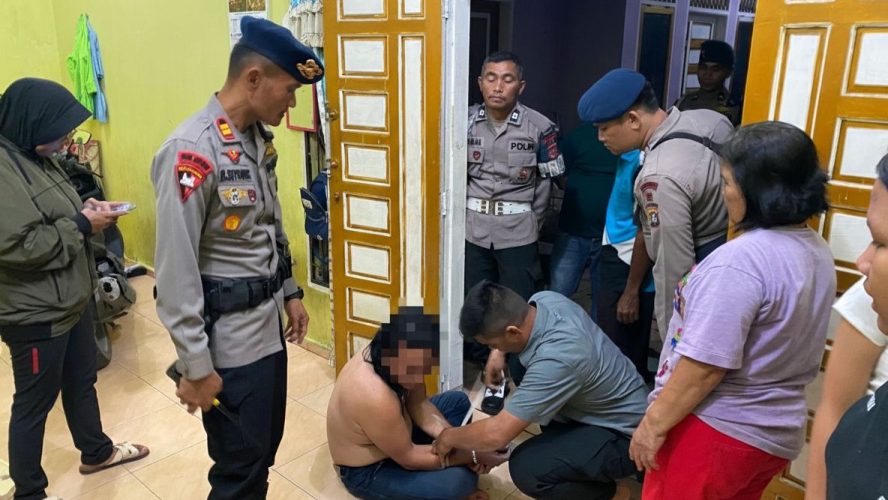Respon Cepat Brimob Polda Sumut! Pelaku KDRT dan Penganiayaan di Medan Tembung Berhasil Diamankan