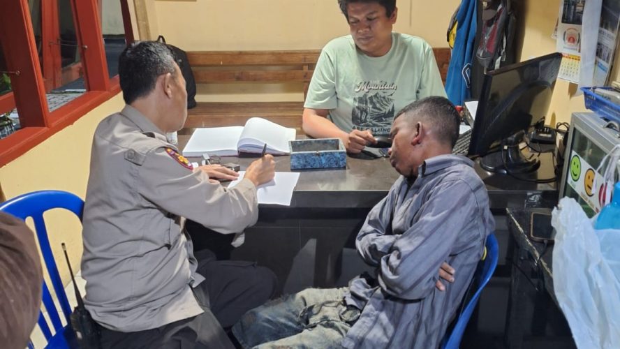 Polsek Siantar Marihat Gerak Cepat Amankan Pelaku Pencurian Dengan Pemberatan