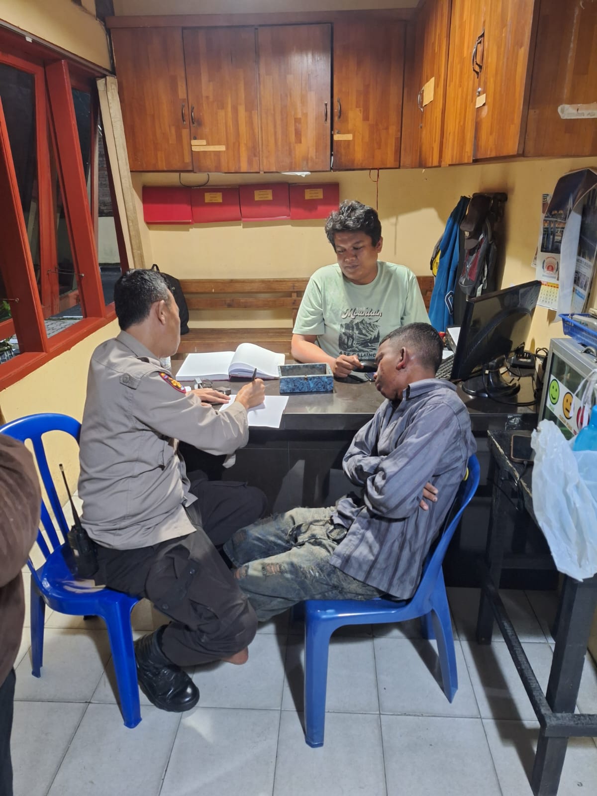 Polsek Siantar Marihat Gerak Cepat Amankan Pelaku Pencurian Dengan Pemberatan