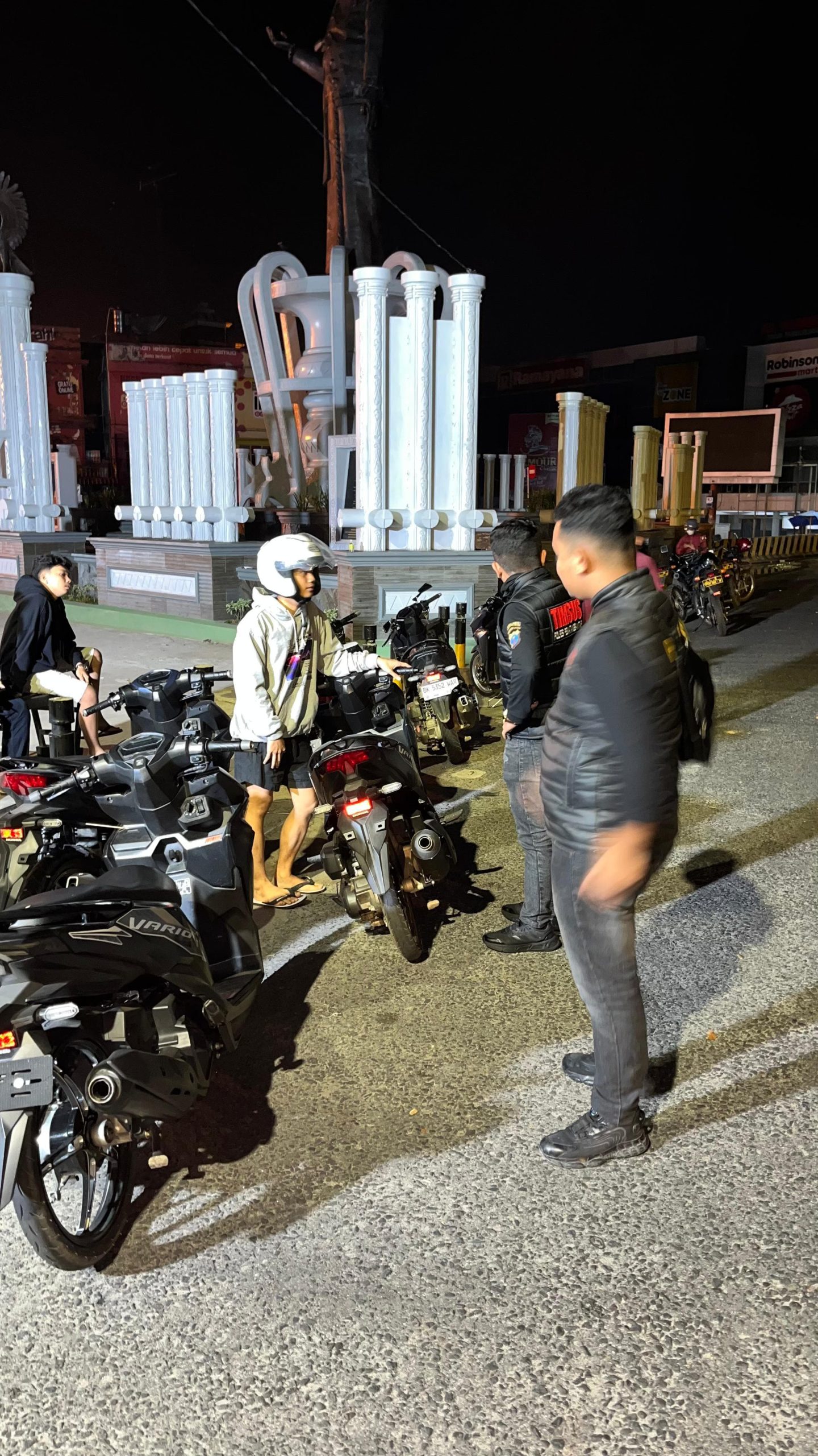 Ciptakan Situasi Kamtibmas Yang Kondusif, Polres Pematang Siantar Amankan Dua Sepedamotor Hendak Balap Liar