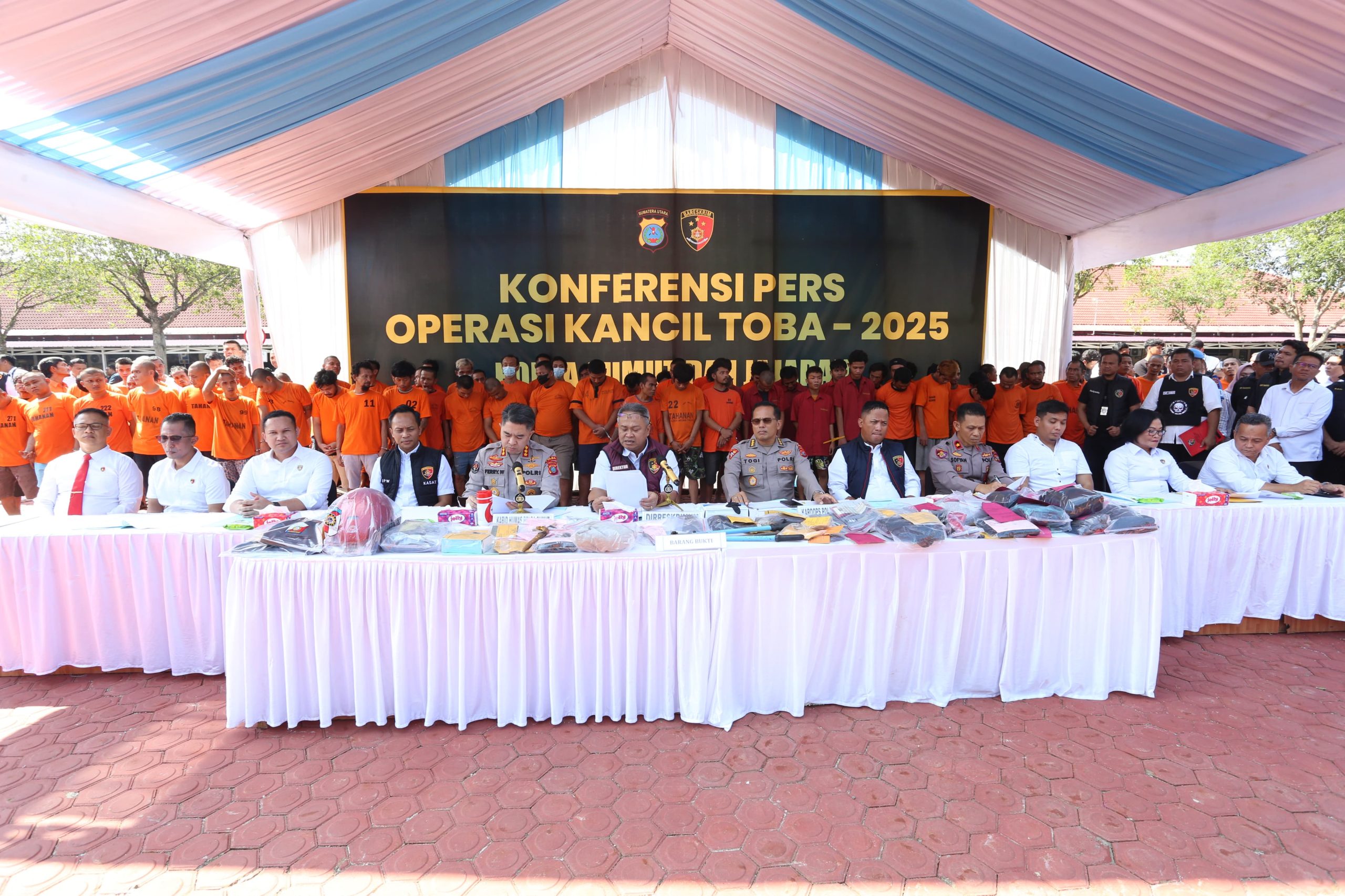 Operasi Kancil Toba 2025, Polda Sumut Tunjukkan Komitmen Berantas Curanmor Dan Kejahatan Jalanan