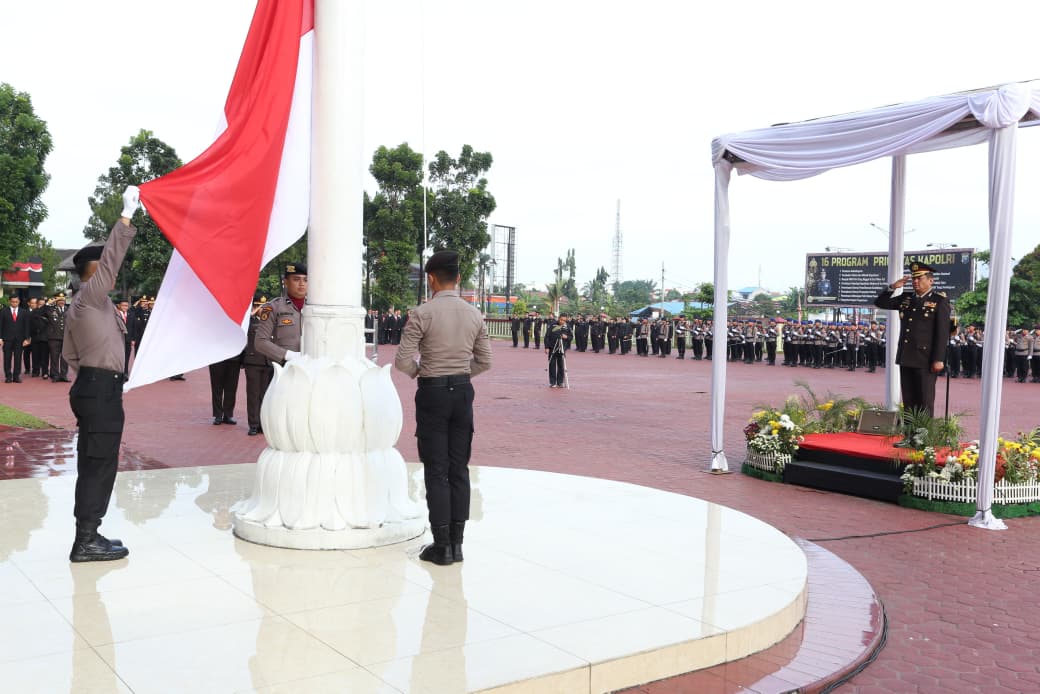 Polda Sumut Gelar Upacara Hari Sumpah Pemuda Ke-97: Kobarkan Semangat Persatuan Dan Ketangguhan Pemuda Indonesia