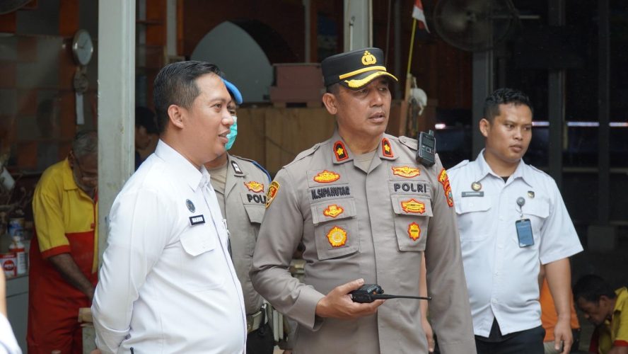 Kapolsek Medan Helvetia Kunjungi Rutan Kelas I Medan, Apresiasi Program Pembinaan Kemandirian Warga Binaan
