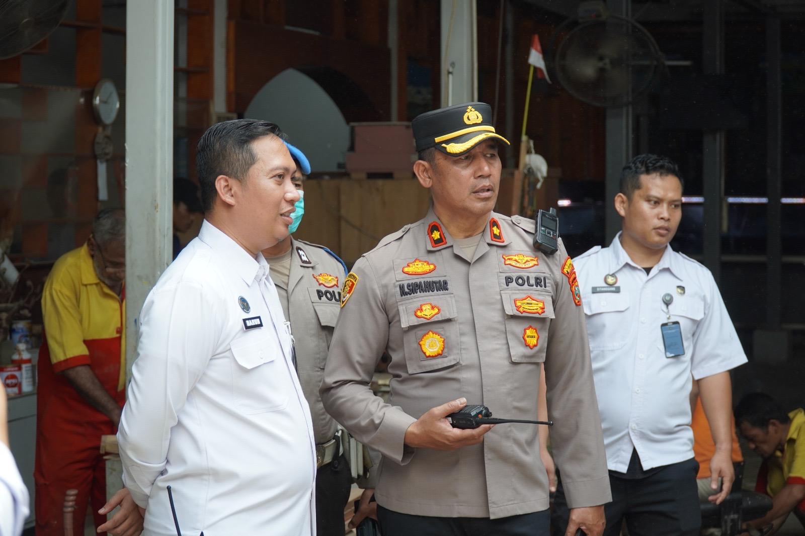 Kapolsek Medan Helvetia Kunjungi Rutan Kelas I Medan, Apresiasi Program Pembinaan Kemandirian Warga Binaan