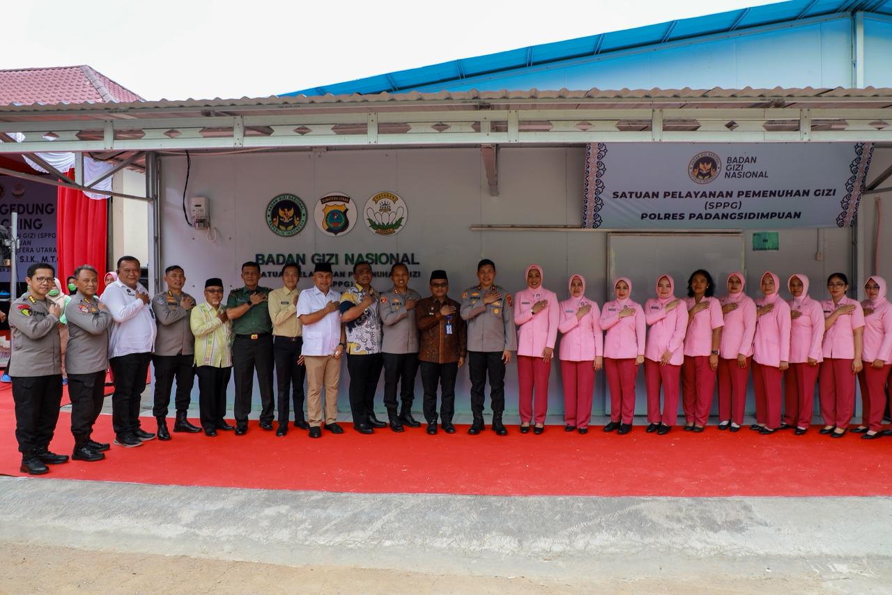 Polri Hadir Untuk Anak Negeri, SPPG Polres Padang Sidimpuan Siap Dukung Program Makan Bergizi Gratis