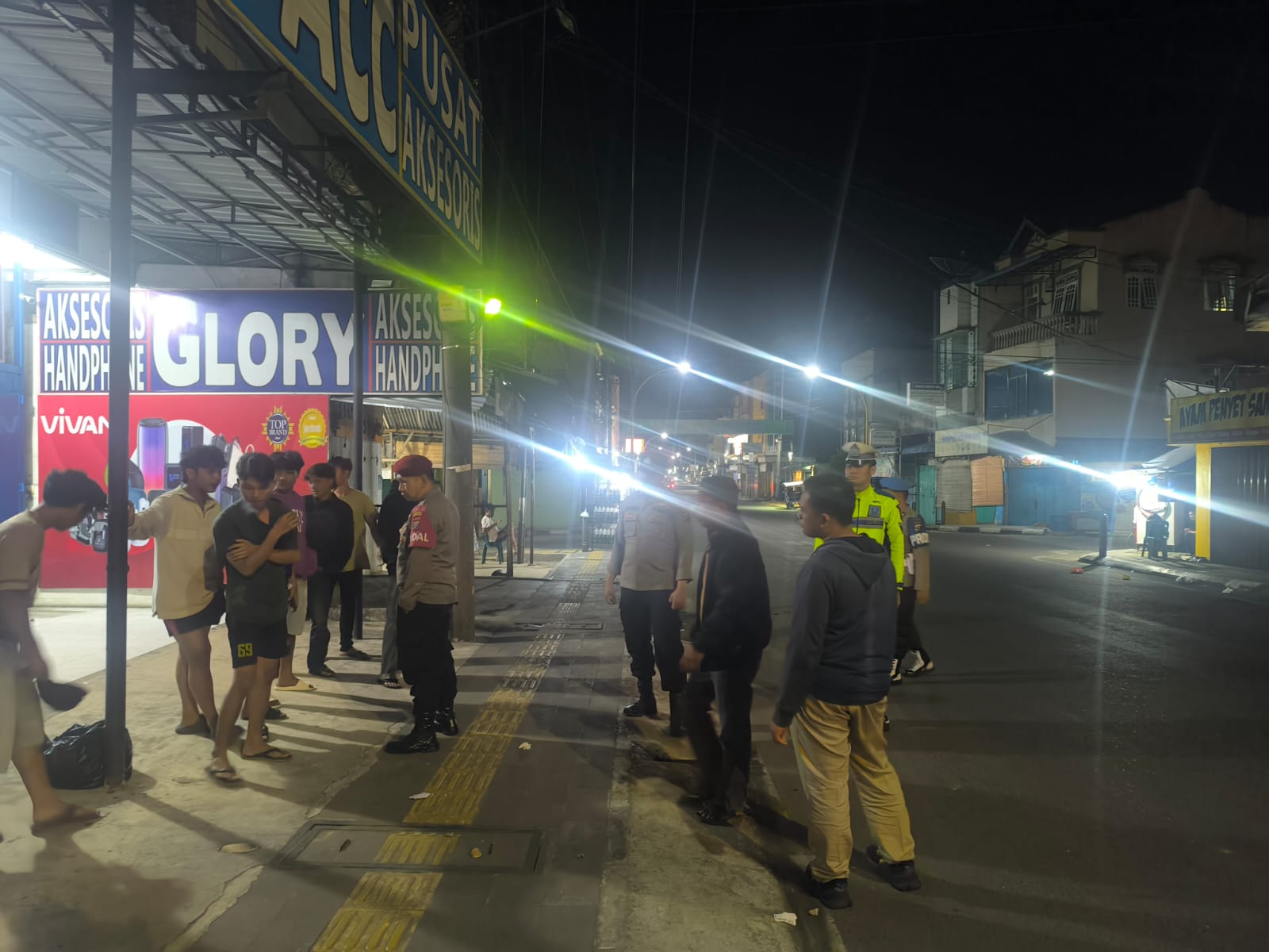 Polres Sibolga Gelar Patroli Antisipasi Tawuran Remaja, Pastikan Situasi Kota Aman Dan Kondusif