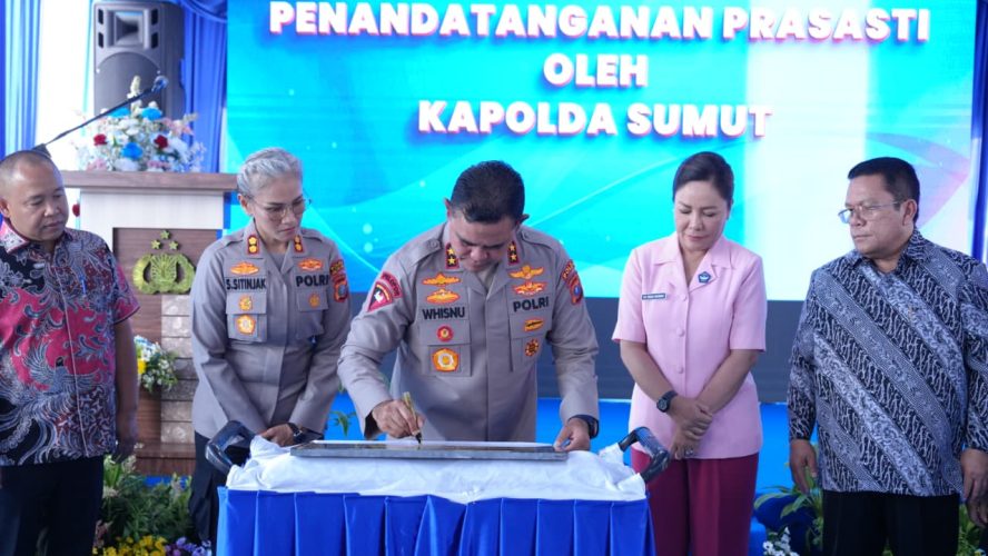 Resmikan SPPG Polres Pematang Siantar, Kapolda Sumut : Wujud Nyata Dukung Generasi Sehat Dan Cerdas