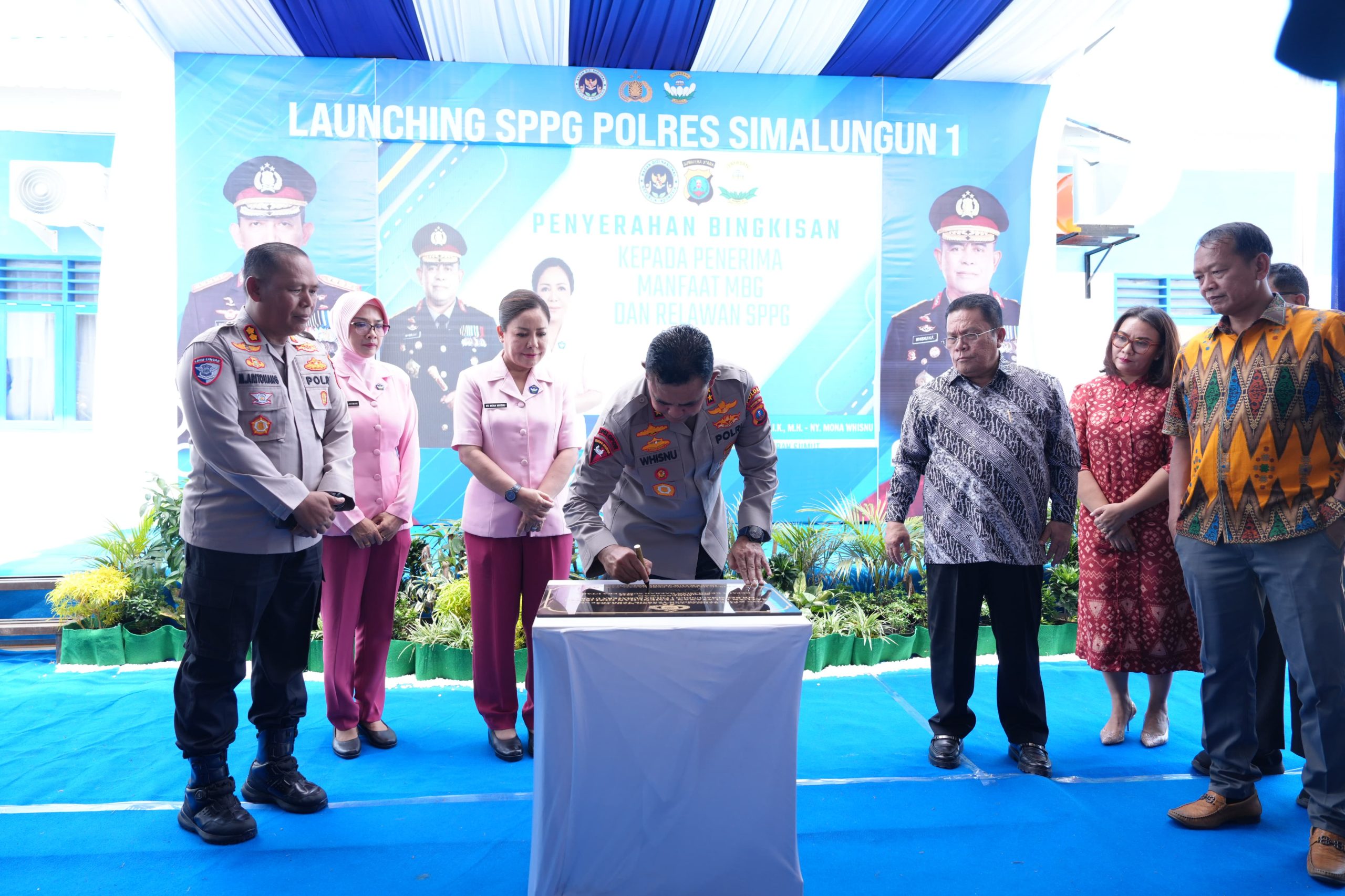SPPG Polres Simalungun Diresmikan, Kapolda Sumut Tegaskan Komitmen Polri Kawal Program Gizi Nasional