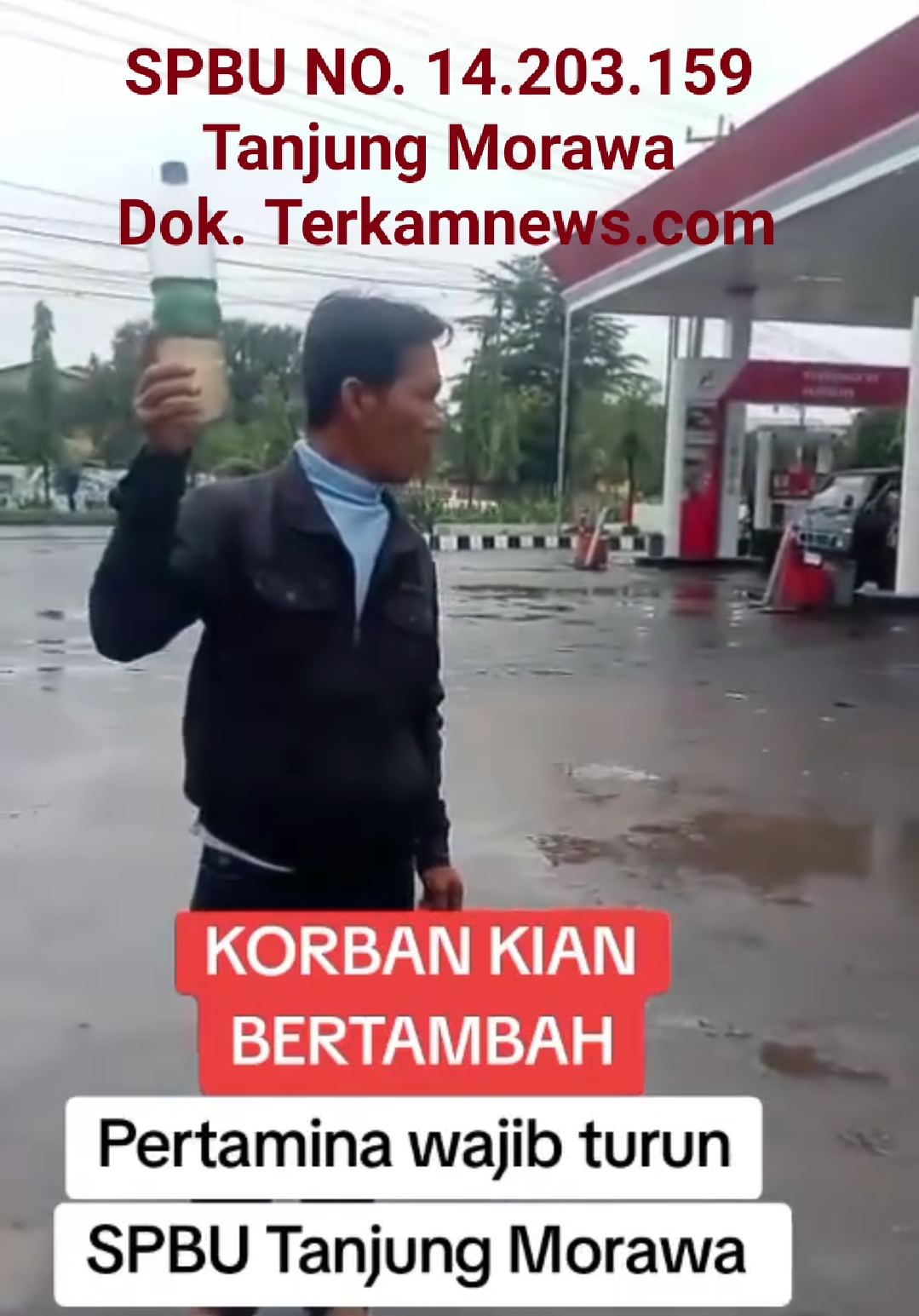 Cabut Izin Operasional  SPBU 14.203.159 Tanjung Morawa.