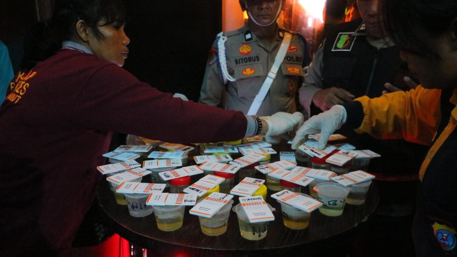 Wujudkan Sumut Bersinar, Ditresnarkoba Polda Sumut Razia THM Di Medan, 13 Orang Positif Narkoba