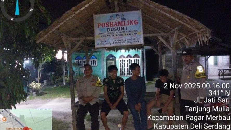 Demi Kamtibmas Yang Kondusif, Polresta Deli Serdang Gencarkan Patroli Presisi