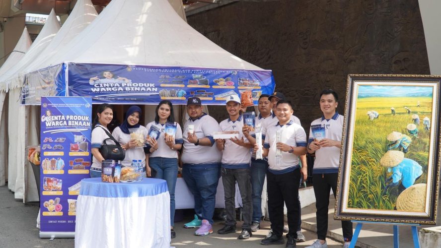 Warga Binaan Rutan Kelas I Medan Tampilkan Karya Kreatif Di Event “Sumut Vibes 2025”