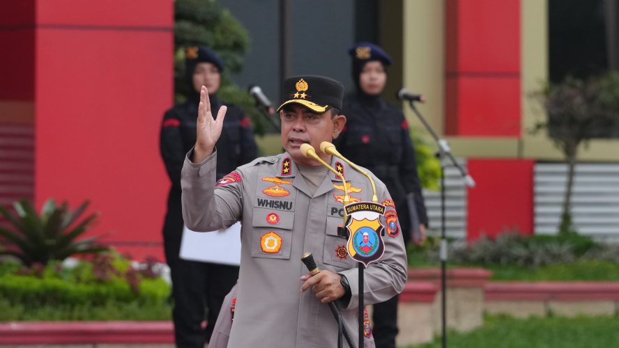Pimpin Apel Gabungan, Kapolda Sumut Tegaskan Pentingnya Profesionalisme Dan Menjaga Marwah Polri