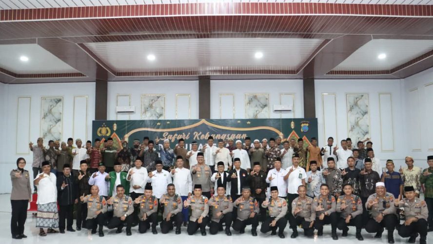 Safari Kebangsaan, Polda sumut Di Wilayah Hukum Polres Langkat Ajak Masyarakat Perkuat Sinergi Jaga Kamtibmas