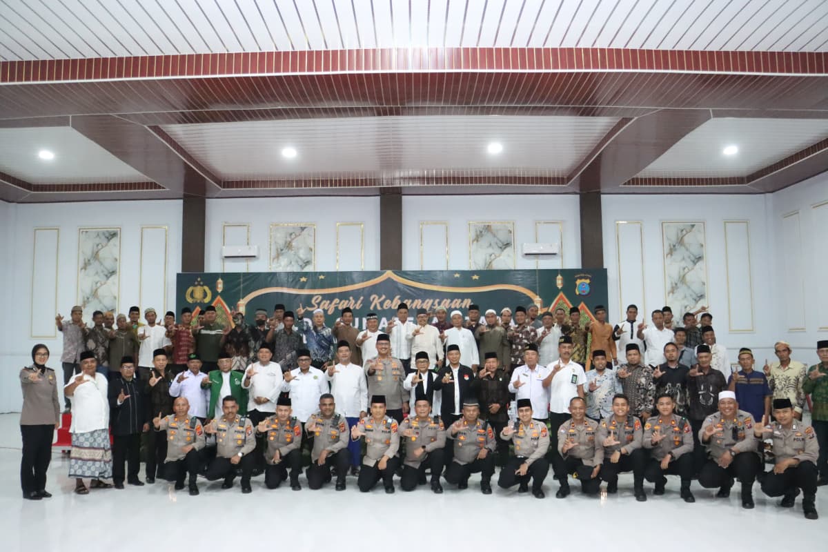 Safari Kebangsaan, Polda sumut Di Wilayah Hukum Polres Langkat Ajak Masyarakat Perkuat Sinergi Jaga Kamtibmas