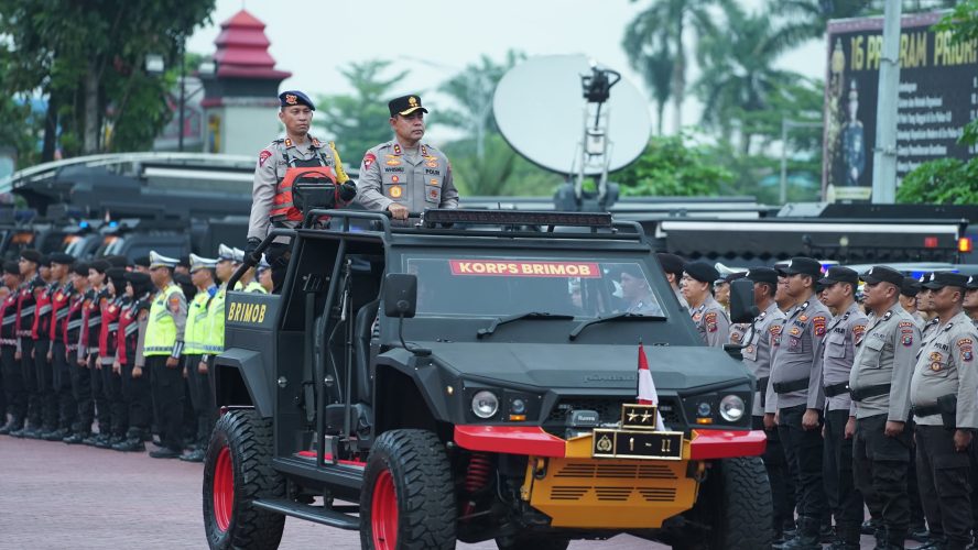 Apel Kesiapsiagaan Tanggap Darurat Bencana, Kapolda Sumut : Negara Harus Selalu Hadir Lindungi Rakyat