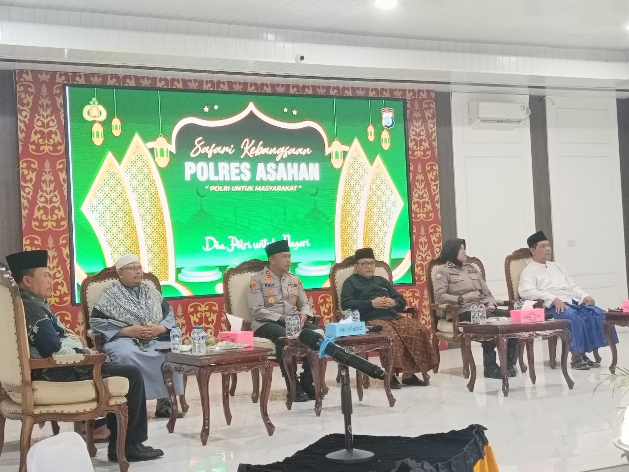 Safari Kebangsaan Polri Untuk Masyarakat Dan Doa Untuk Negeri Di Polres Asahan Wujudkan Kedamaian Dan Persatuan