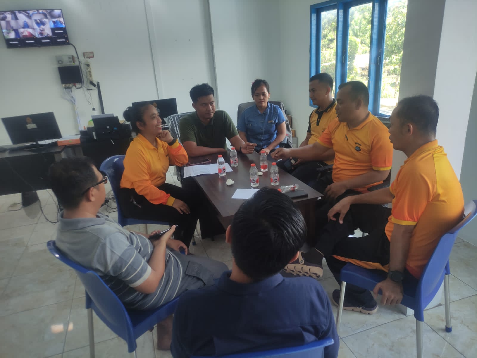 Kapolres Sergai Gelar Doa Bersama Dan Syukuran Gedung SPPG Polres Sergai II Sei Bamban Yang Telah Selesai Di Bangun