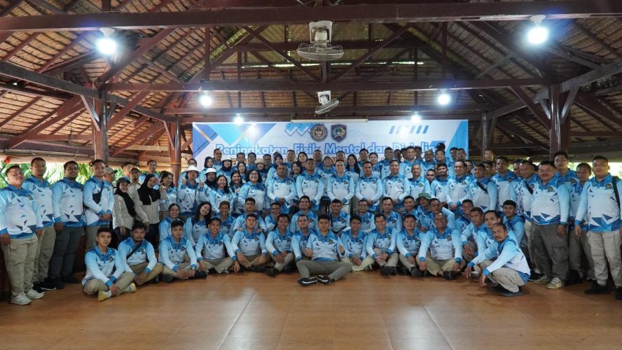 Rutan Kelas I Medan Gelar Fisik Mental Dan Disiplin Sekaligus Salurkan 50 Paket Bantuan Sosial Di Kampung Ladang