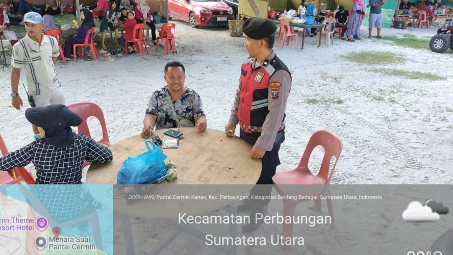 Polres Sergai Amankan Objek Vital Di Tempat Pariwisata, Terapkan Protokol Kesehatan