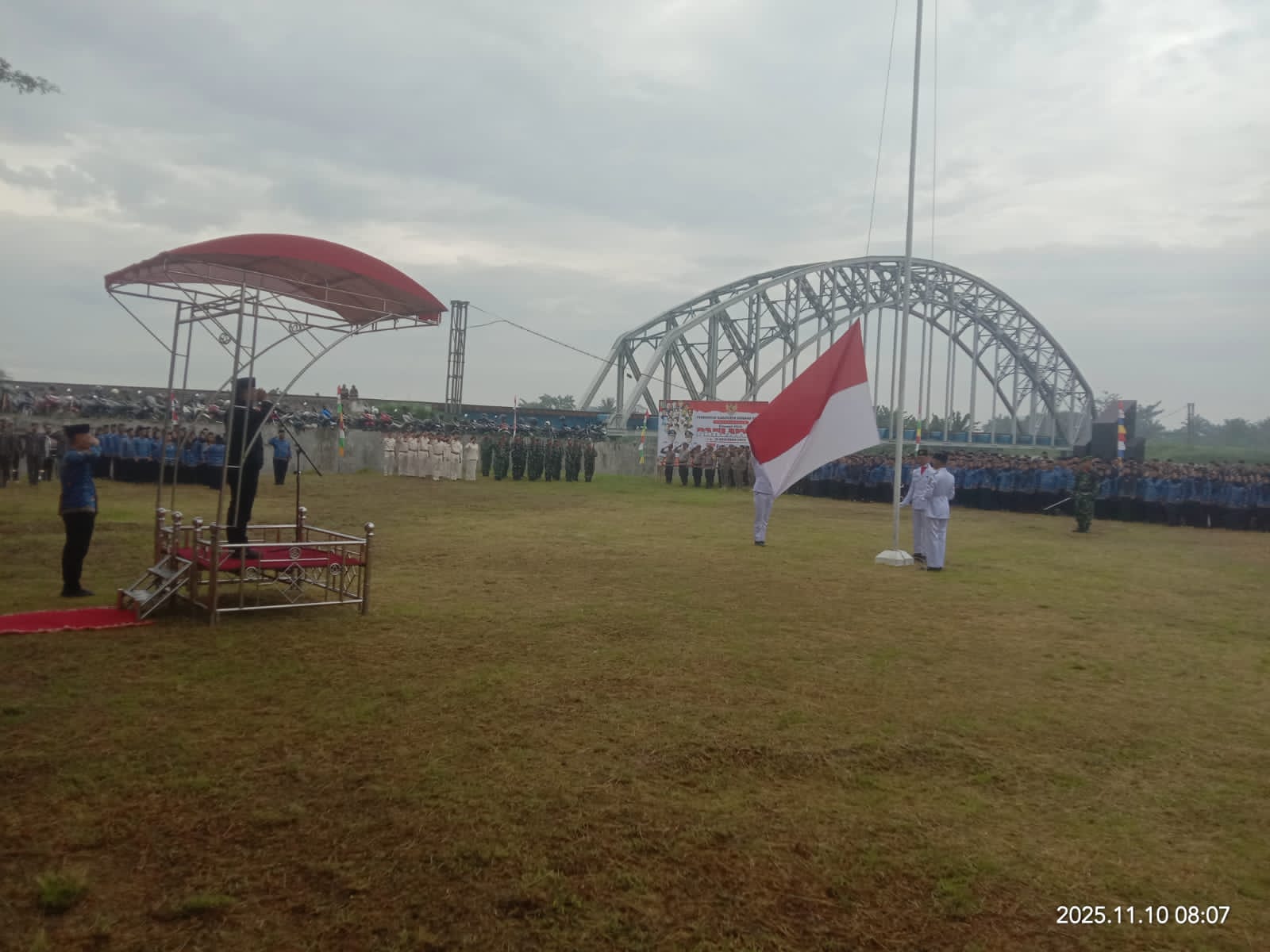 Peringati Hari Pahlawan, Polres Sergai Lakukan Pengamanan Pastikan Kelancaran Kegiatan Upacara