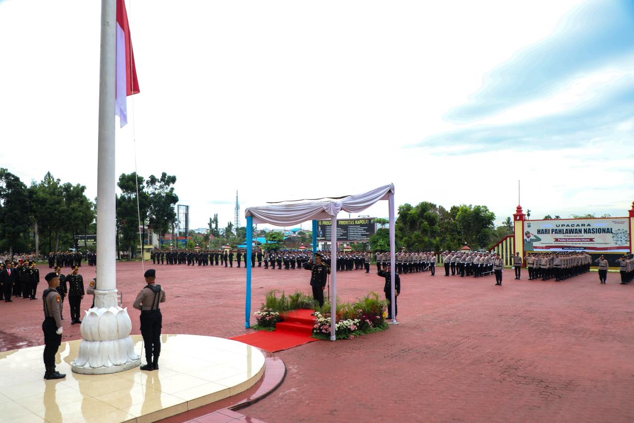 Polda Sumut Peringati Hari Pahlawan 2025: Teladani Nilai Perjuangan, Wujudkan Indonesia Maju