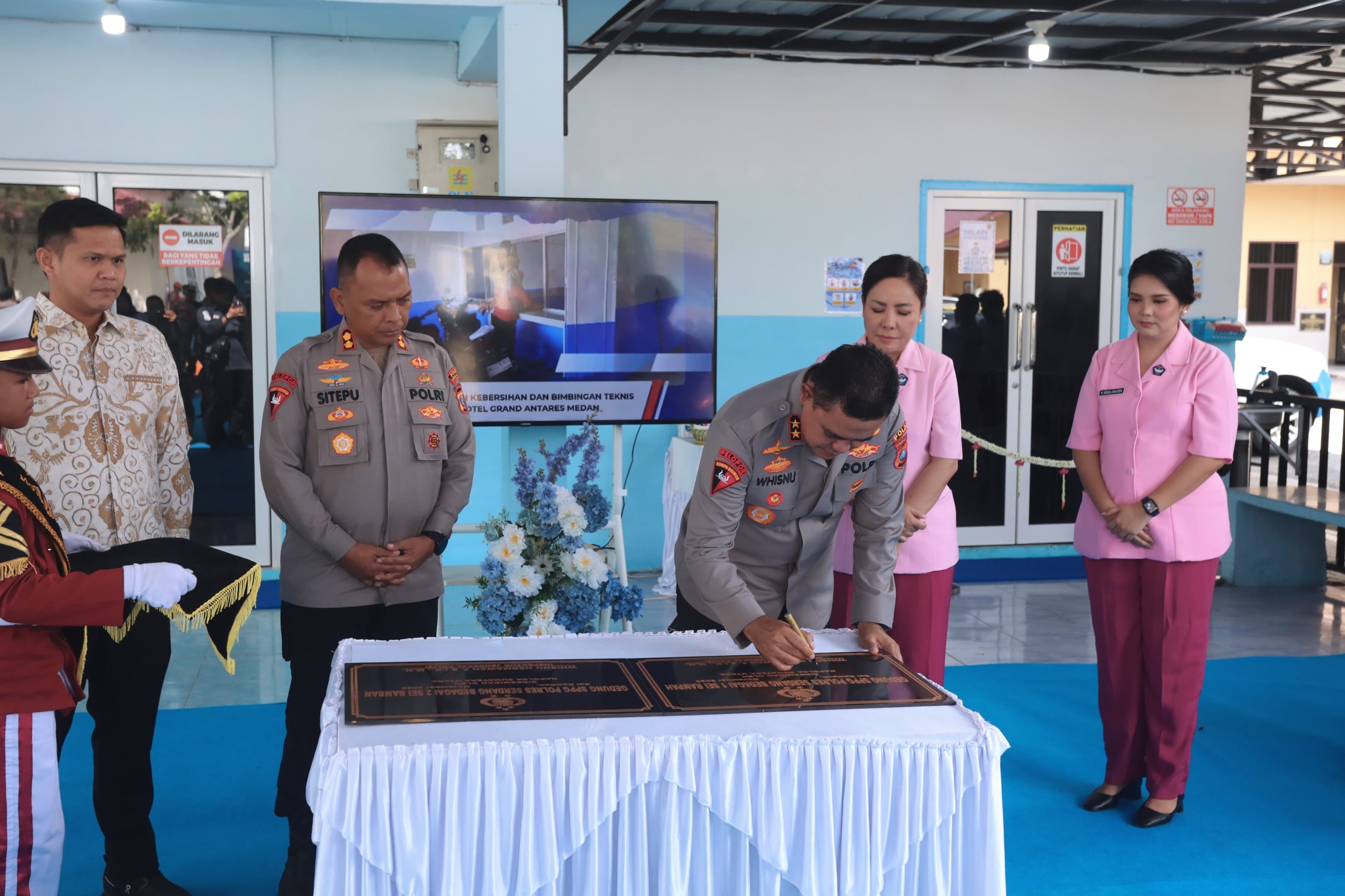 Kapolda Sumut Resmikan Dua SPPG Di Sergai, Tegaskan Komitmen  Dukung Program MBG Nasional