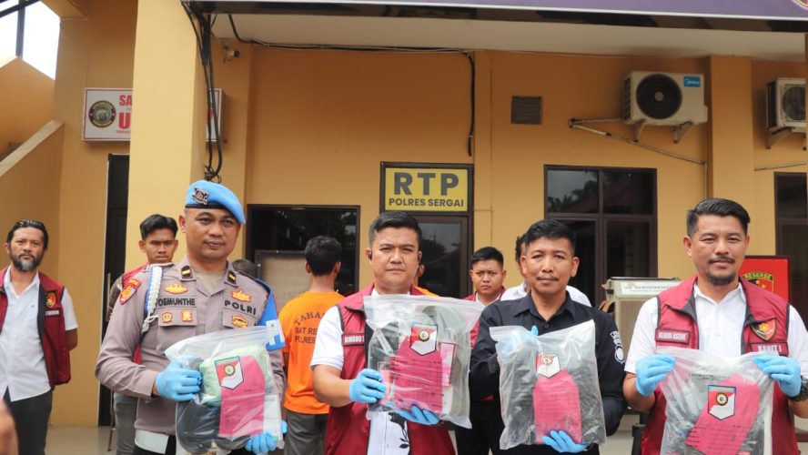 Sat Reskrim Polres Sergai Ungkap Dua Kasus Pencurian Dengan Pemberatan