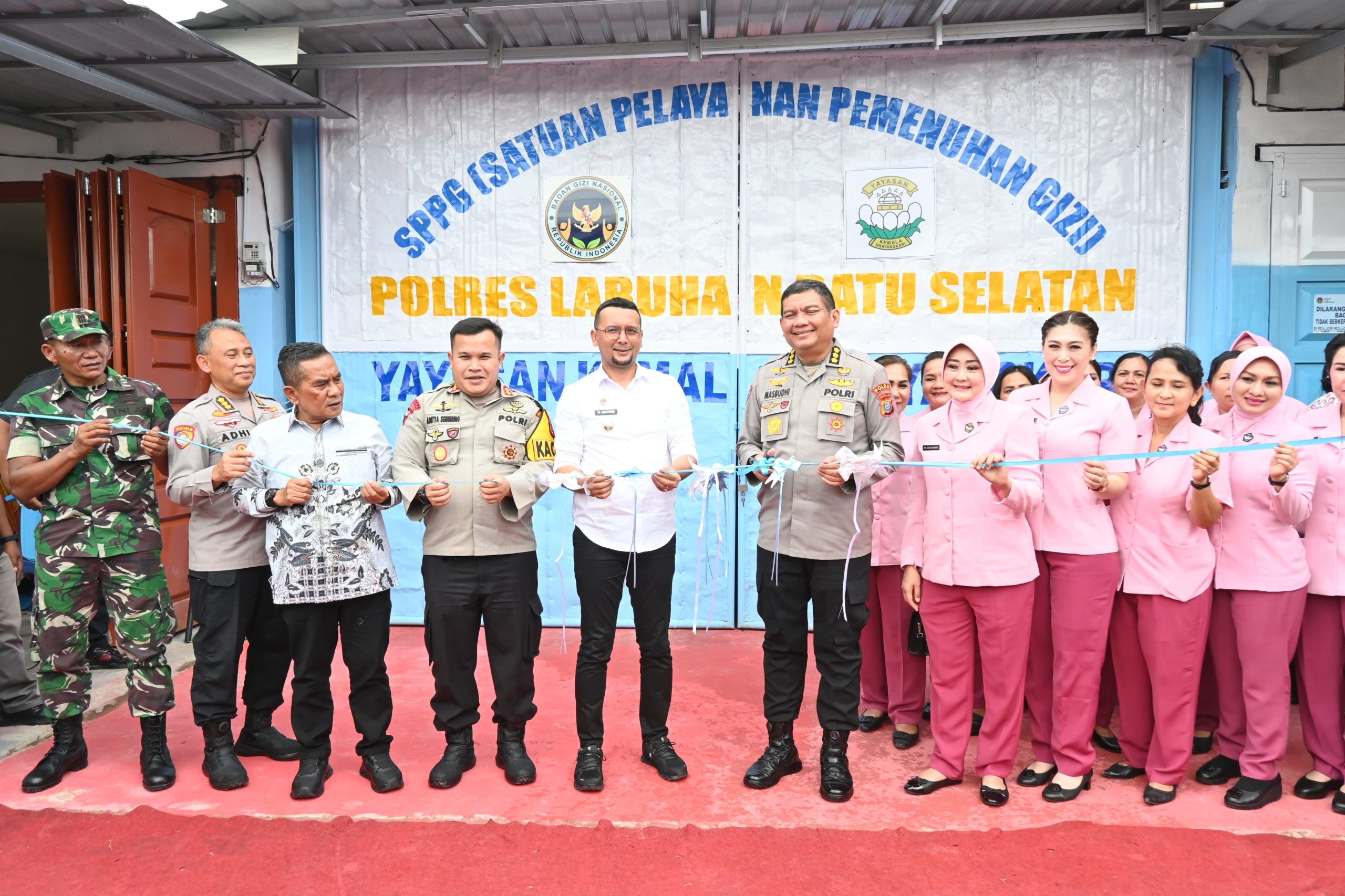 Polda Sumut Resmikan SPPG I Polres Labusel ,Wujud Kepedulian Polri Atasi Gizi Anak