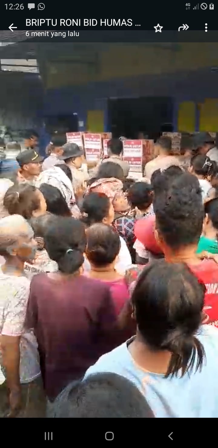 Polda Sumut Salurkan Bantuan Ke Salah Satu Daerah Paling Terdampak Longsor Di Taput
