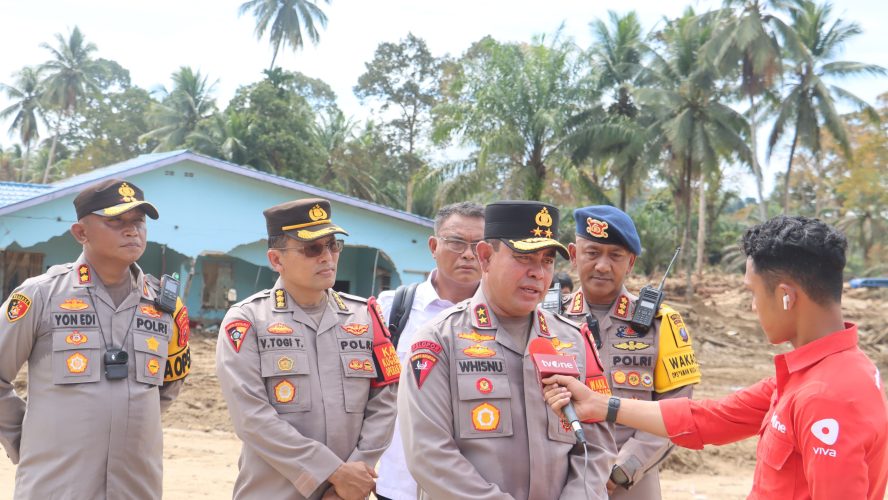 Polri Dirikan Posko Kesehatan, Keamanan hingga Dapur Lapangan untuk Warga Terdampak Banjir Tapse
