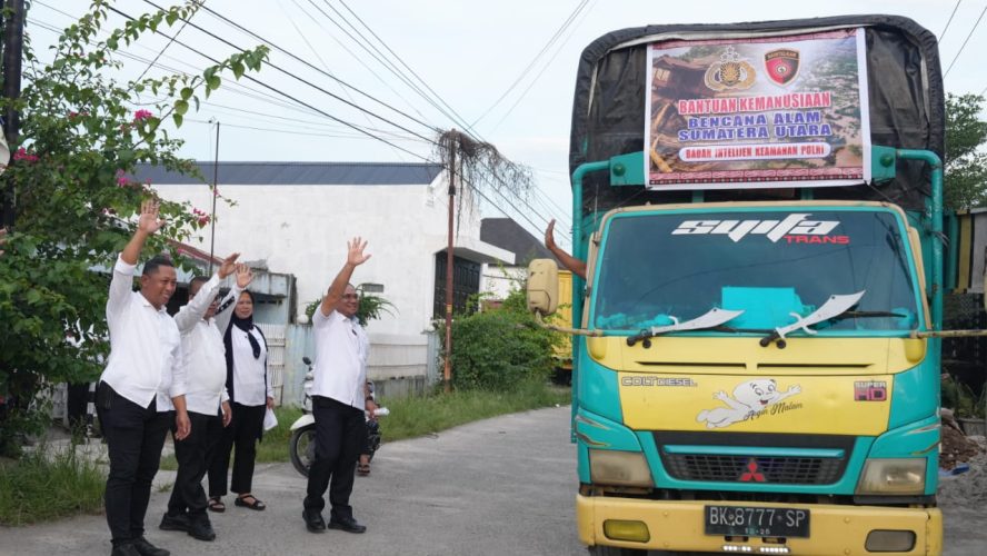Baintelkam Polri Kirim Bantuan Besar Untuk Pemulihan Bencana di Sumut, Warga Bangkit Lebih Cepat