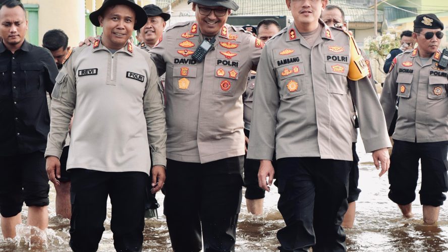 Polres Binjai Kolaborasi Dengan Polres Asahan Berikan Bantuan Untuk Warga Tanjung Pura
