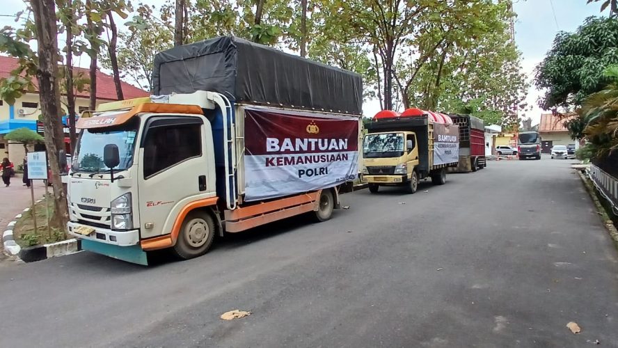 Polri Berangkatkan Bantuan Kemanusiaan Untuk Aceh Tamiang, Polda Sumut Pastikan Distribusi Cepat Dan Tepat Sasaran