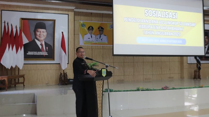 Pemerintah Pakpak Bharat Melaksanakan Sosialisasi Pengolahan dan Bantuan Dana BOS