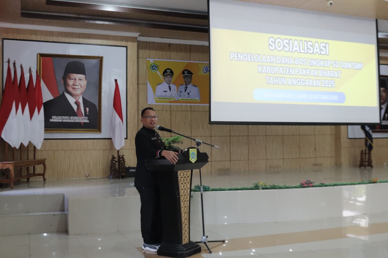 Pemerintah Pakpak Bharat Melaksanakan Sosialisasi Pengolahan dan Bantuan Dana BOS