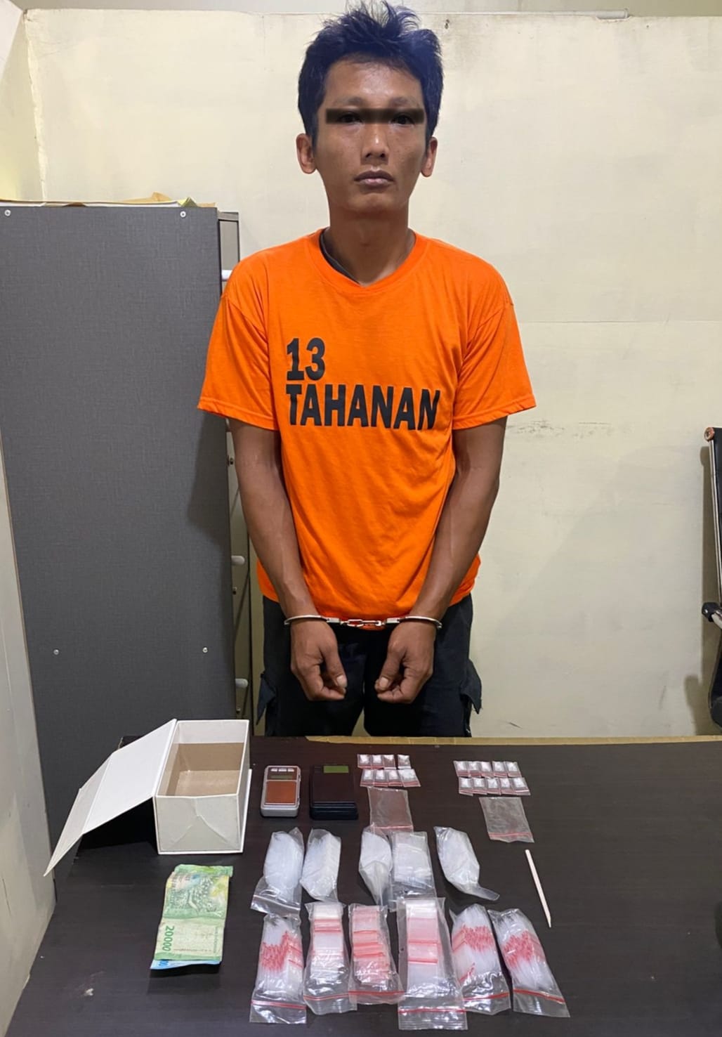 Edarkan Narkoba Dikampung Sendiri, Bandarnya Ditangkap Tanpa Perlawanan