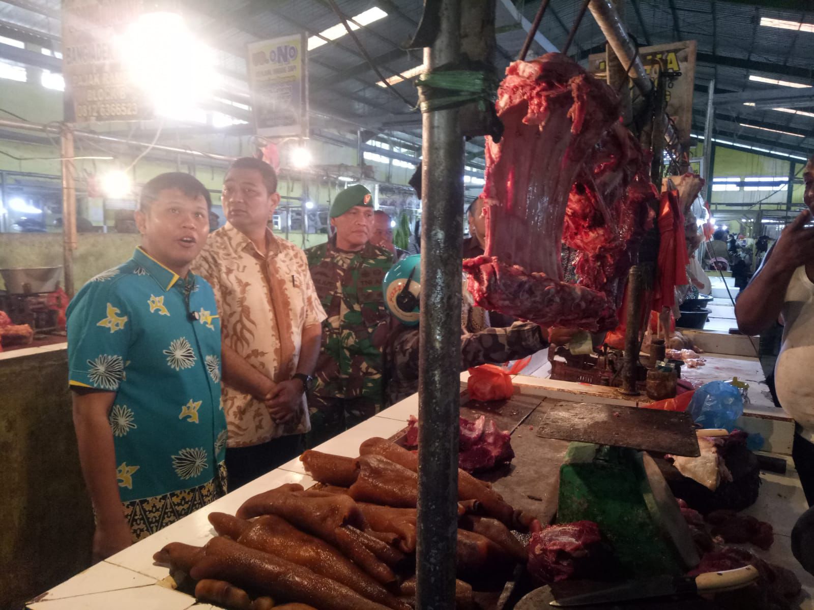 Polres Sergai Bersama Forkopimda Sidak Pasar Menjelang Natal 2025 Dan Tahun Baru 2026