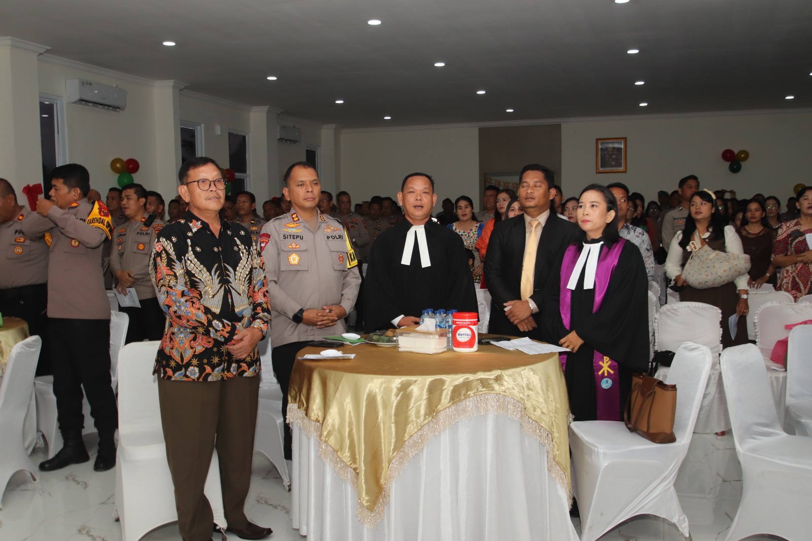 Polres Sergai Gelar Perayaan Natal, Kapolres : Selamat Natal 2025 Dan Menjelang Tahun Baru 2026
