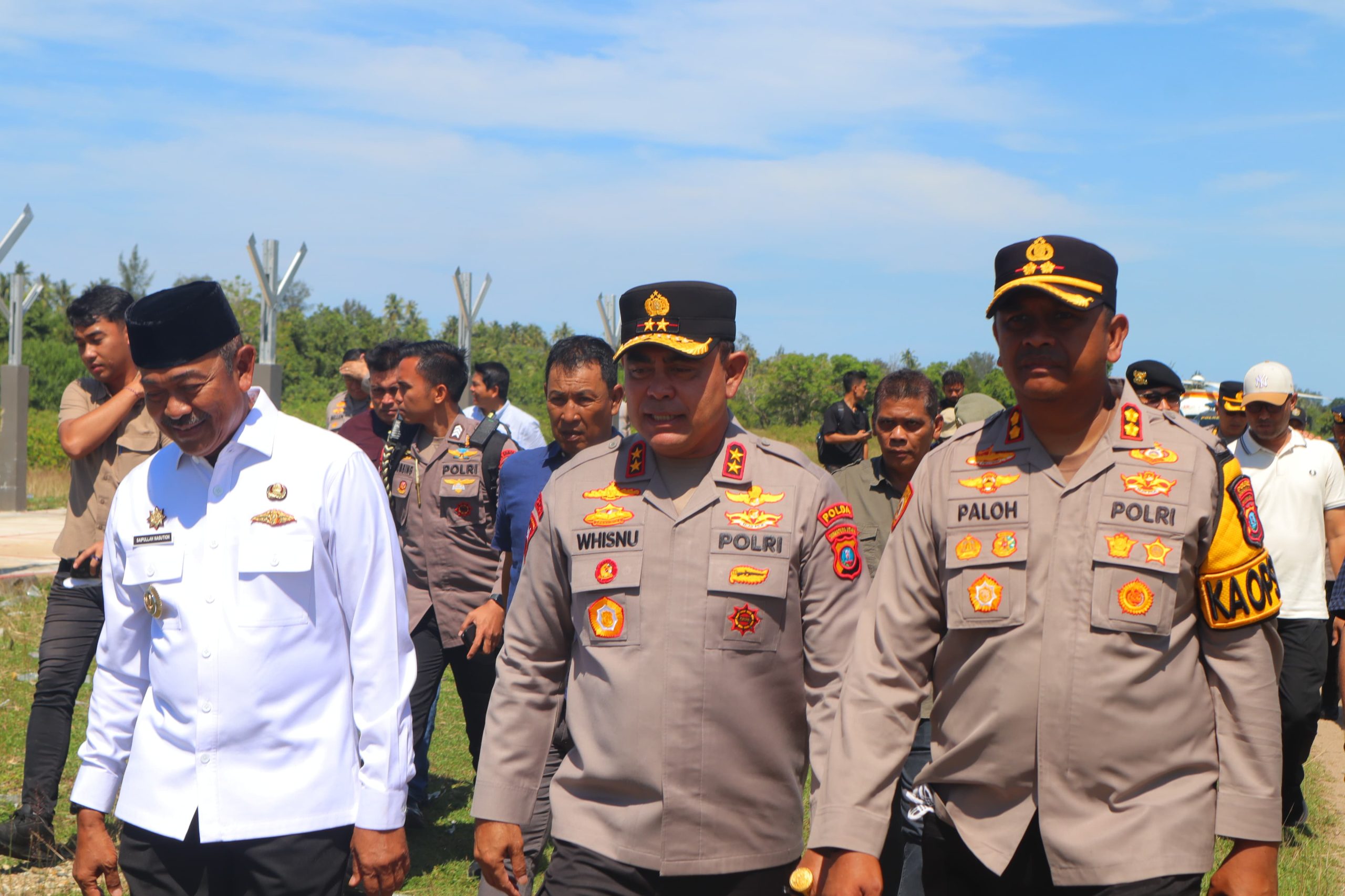 Kapolda Sumut Tinjau Mapolsek Muara Batang Gadis, Tegaskan Komitmen Pemulihan Dan Pemberantasan Narkoba