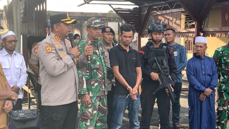Tim Gabungan Lakukan Penggeledahan Dan Penggerebekan Narkoba Di Desa Singkuang I Dan II