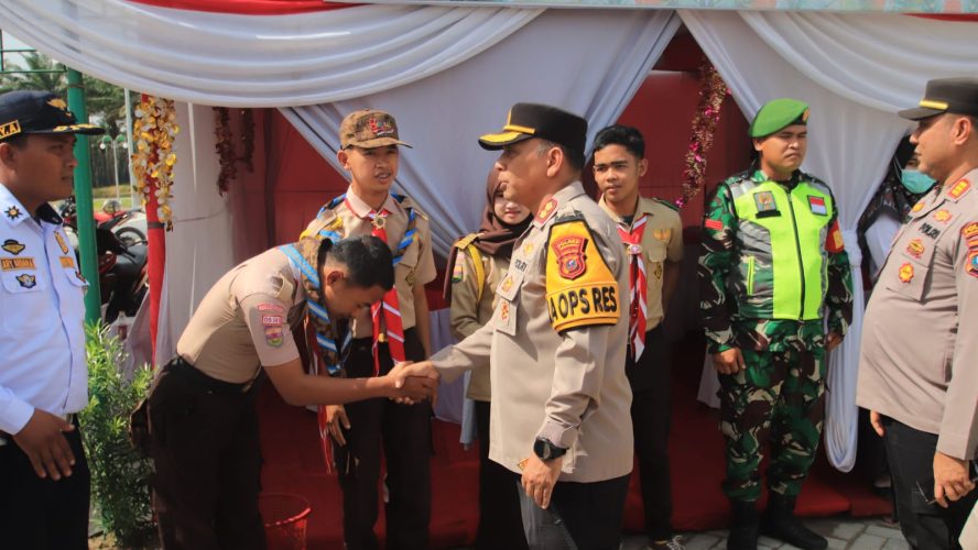 Kapolres Sergai Tinjau Kesiapan Pos Pam Dan Pos Yan Jelang Natal 2025 Dan Tahun Baru 2026