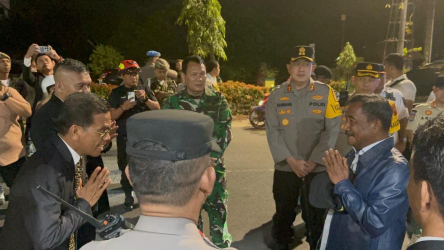 Kapolres Binjai Beserta Forkopimda Binjai Cek Perayaan Ibadah Natal Ke Gereja